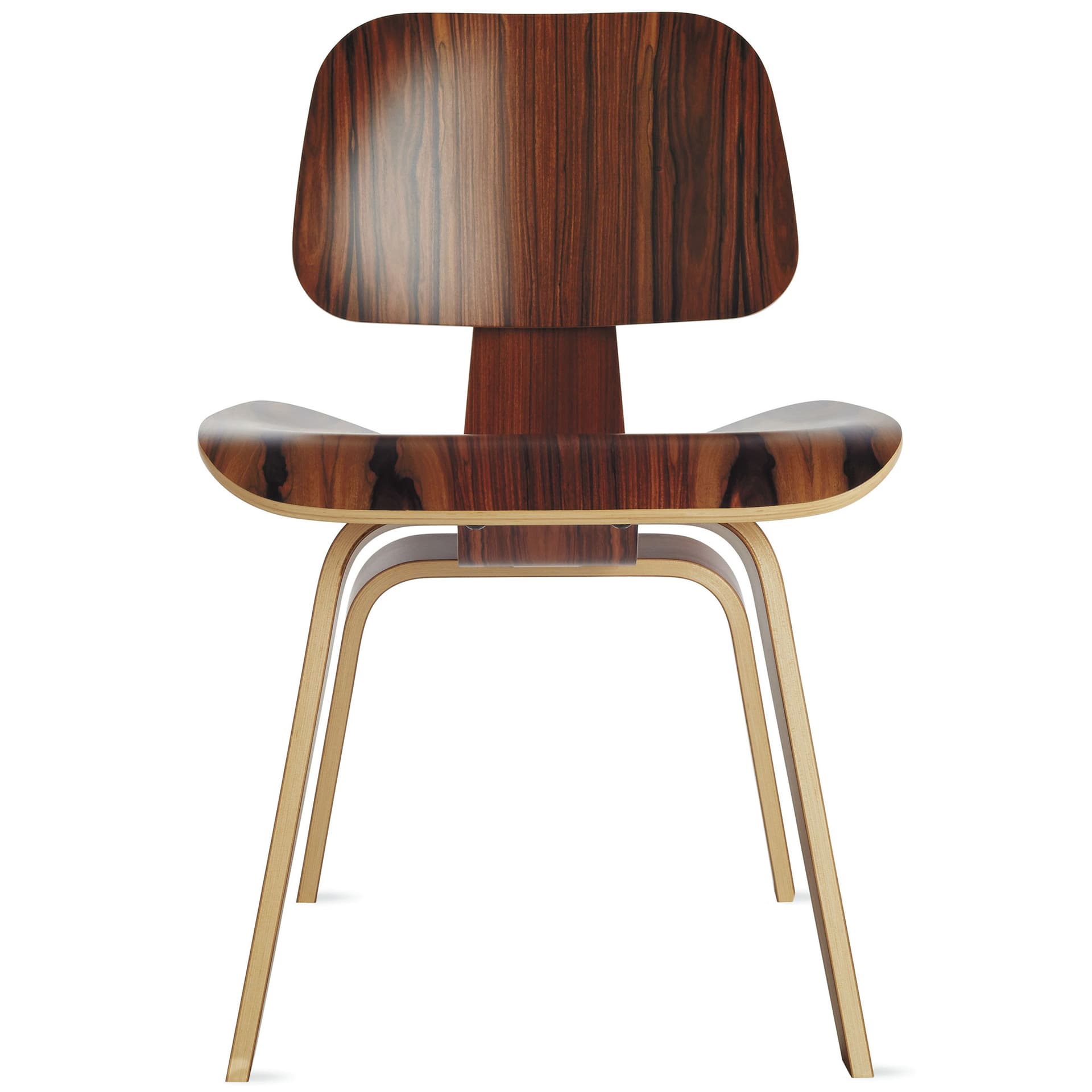 eames molded plywood dining chair dcw / santos palisander