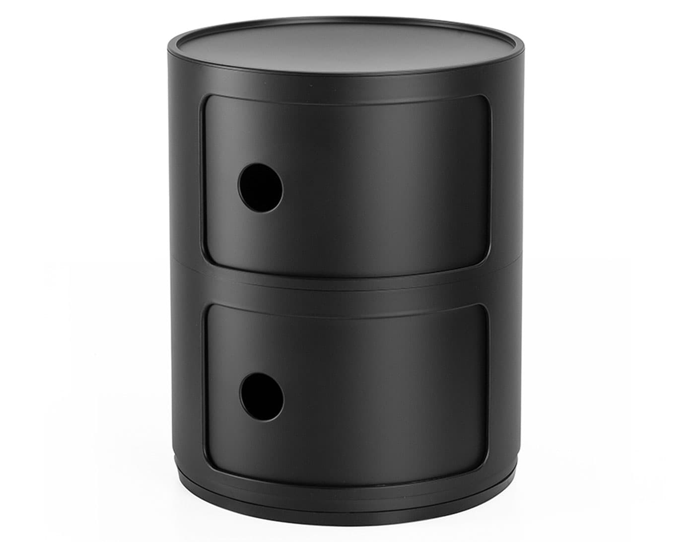 componibili recycled / two unit - matte black