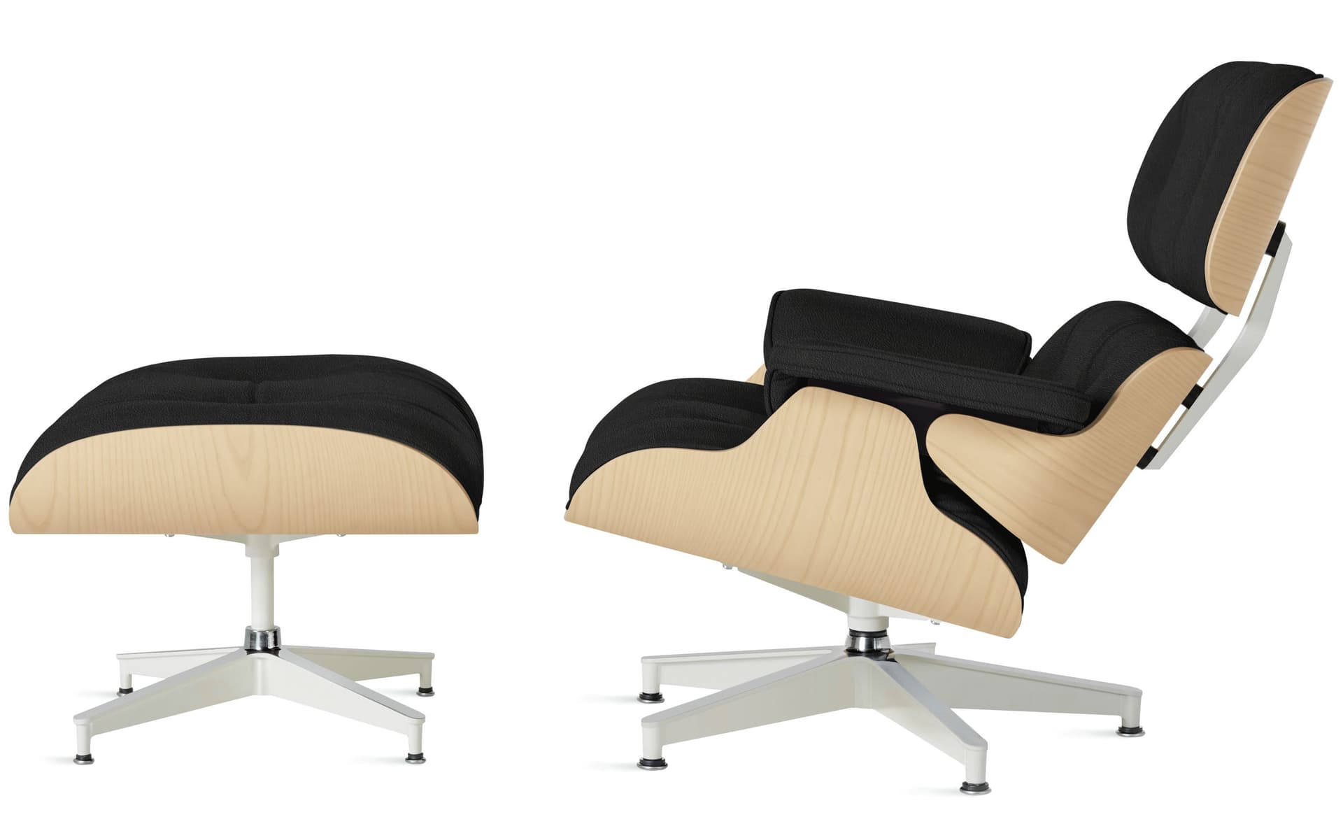 standard height / white ash / prone obsidian black