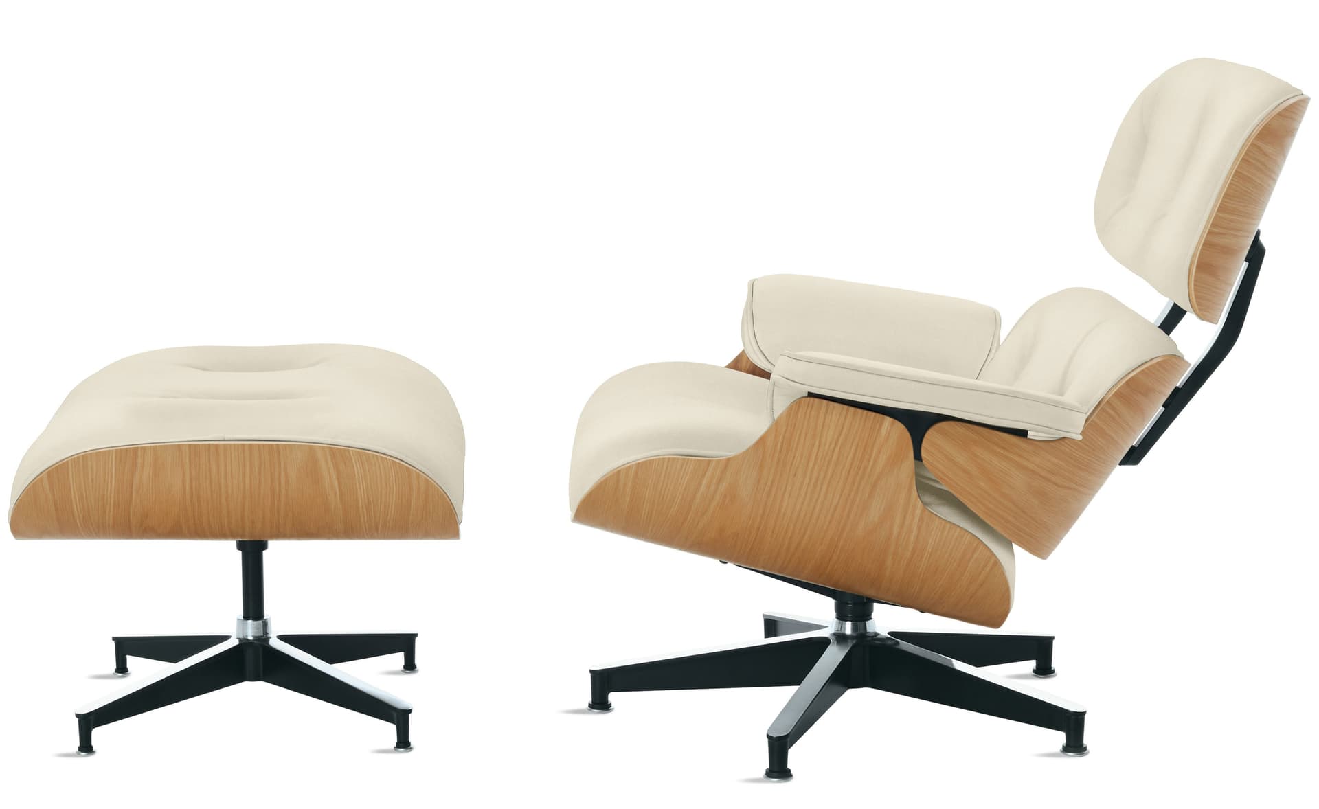 standard height / white oak / prone lotus