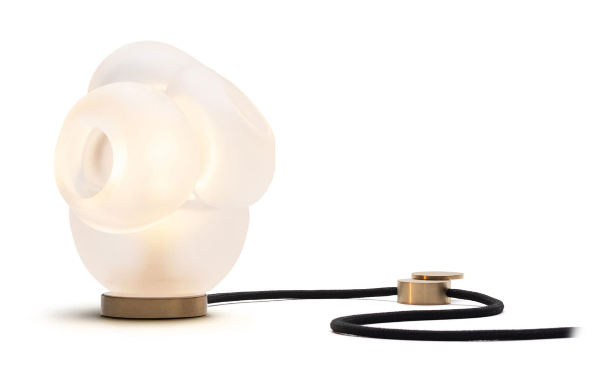 Bocci 100t Table Lamp / LED - 2700K / brass / clear