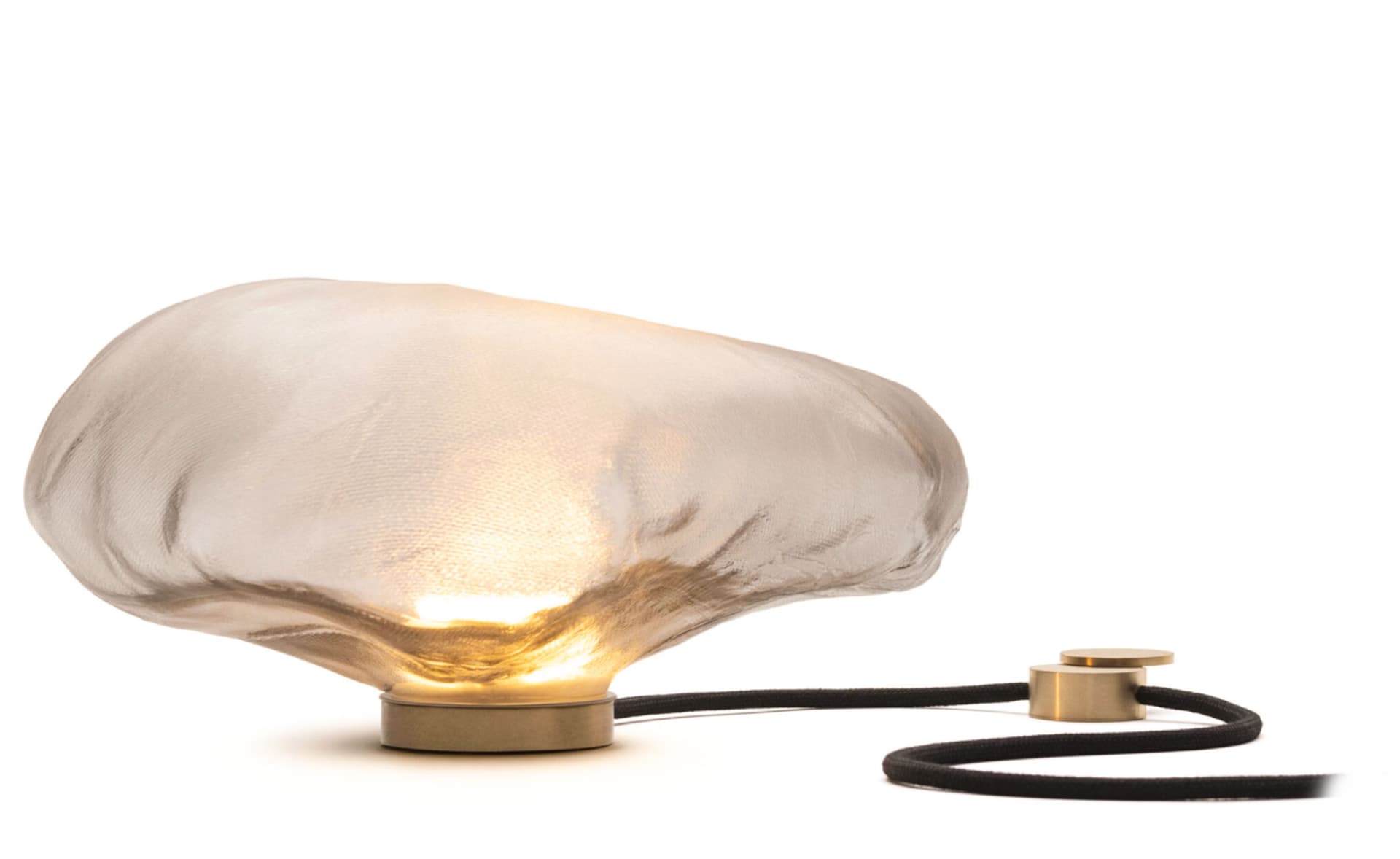 Bocci 73t Table Lamp / LED - 3000K / brass / grey 1