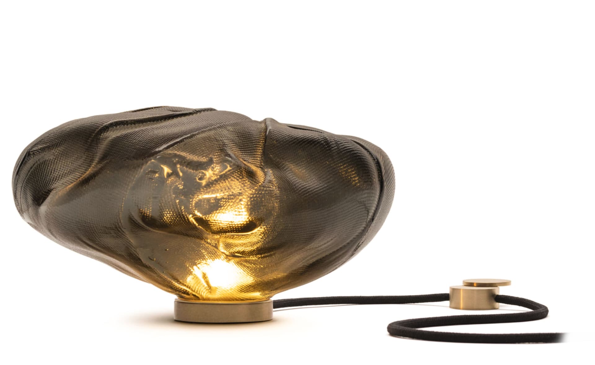 Bocci 73t Table Lamp / LED - 3000K / brass / grey 2