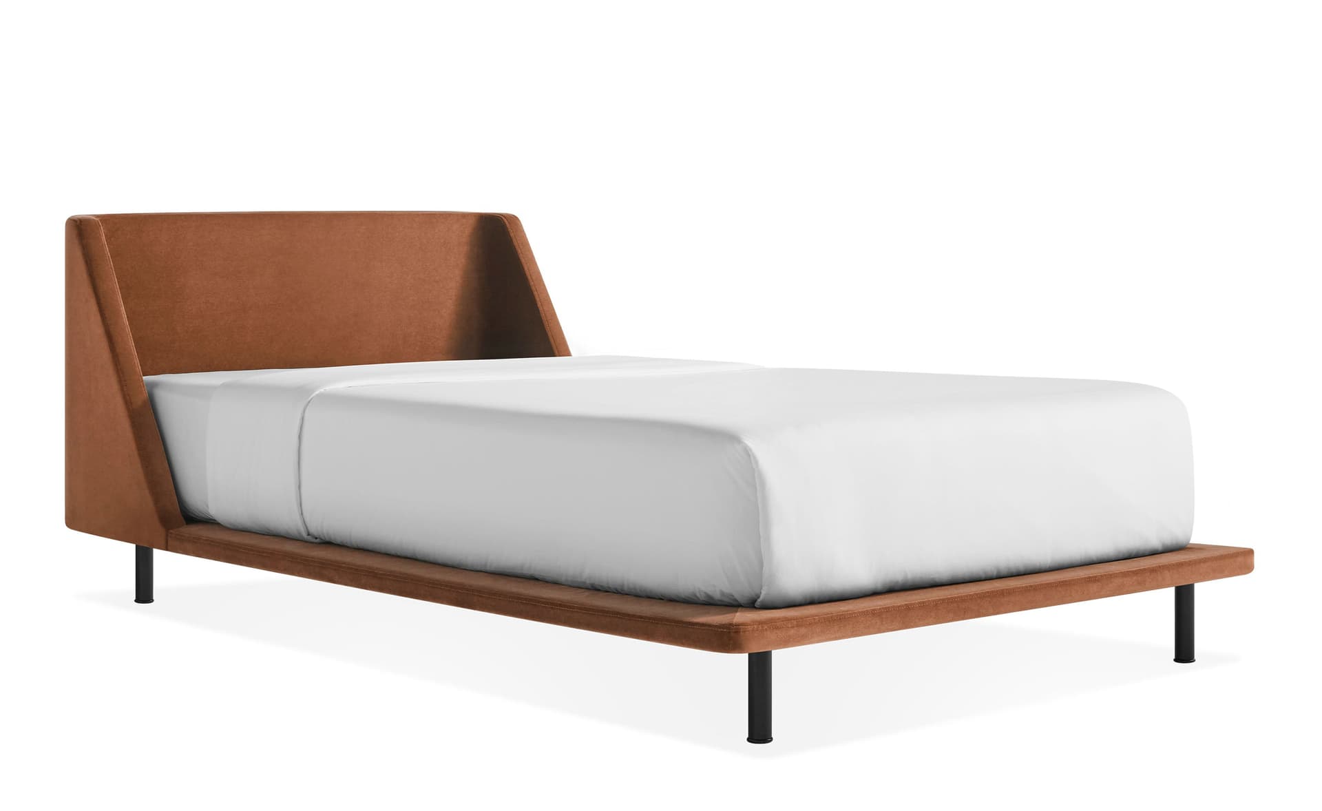 nook bed / Twin / Copper Velvet