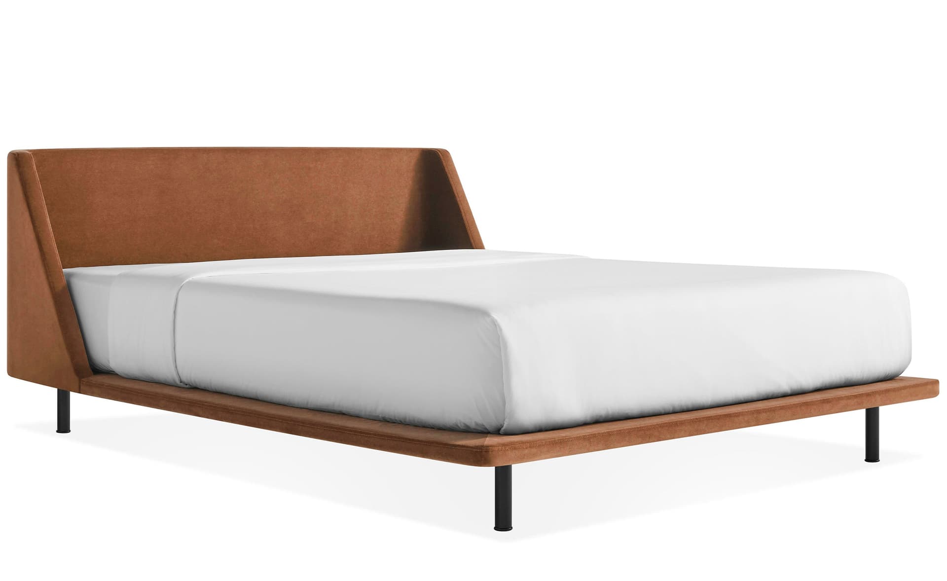 nook bed / Queen / Copper Velvet