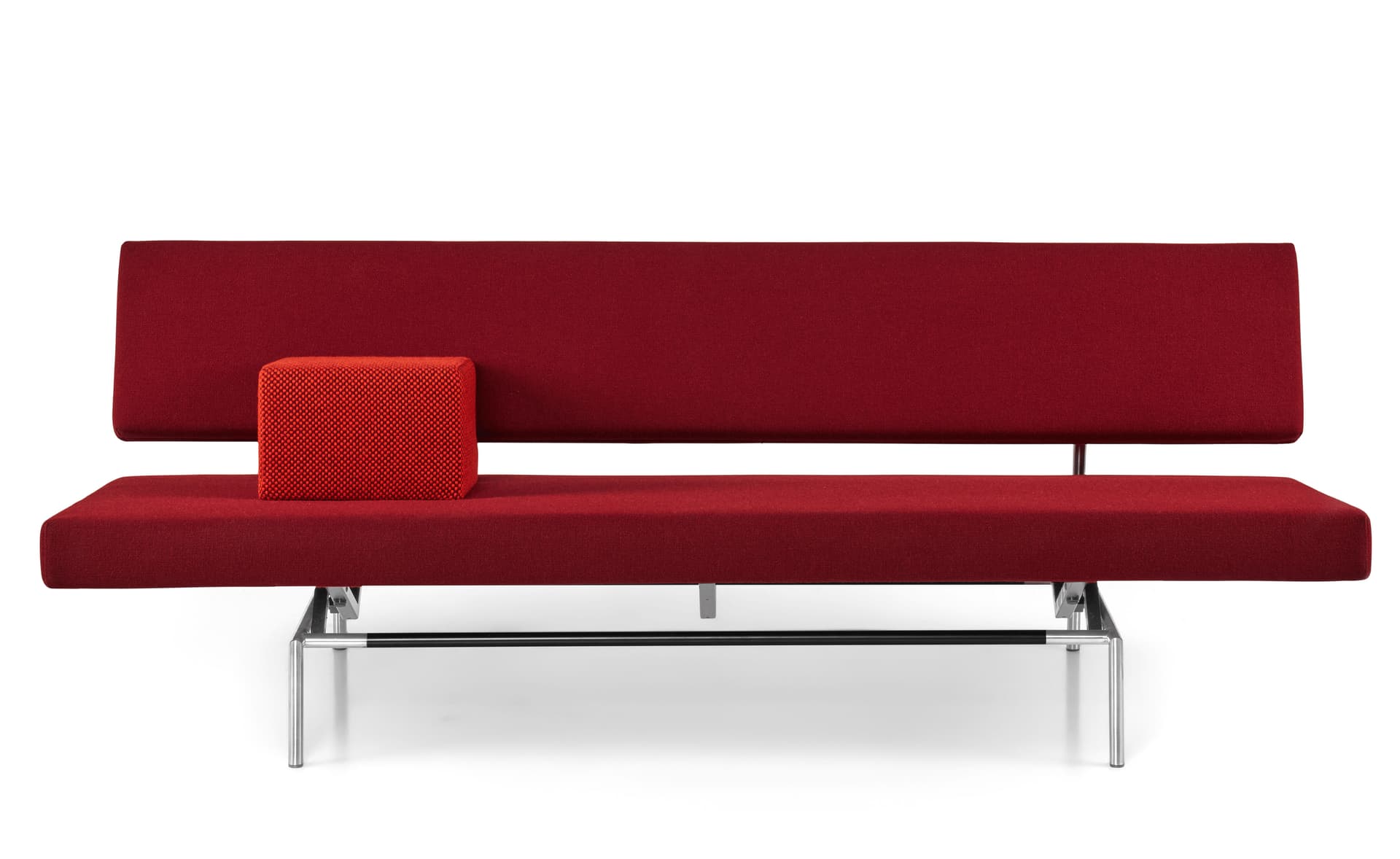 sofa upholstery hallingdal (0694) / armrest sisu - 0655 / brushed chrome base