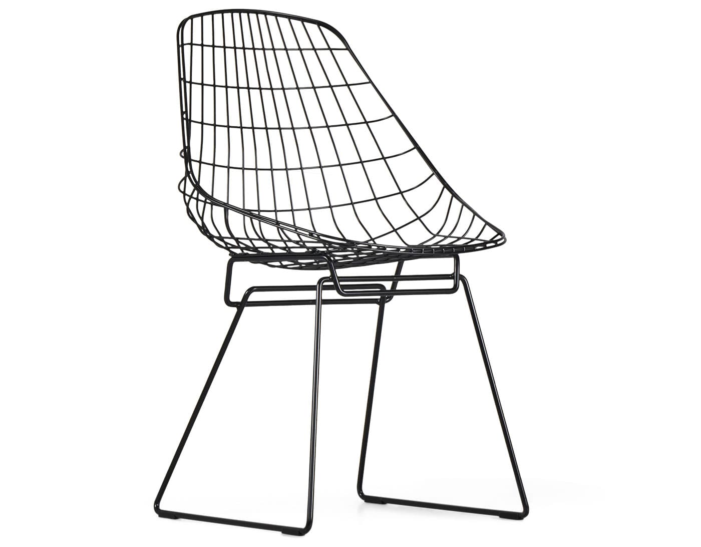 Braakman Wire Chair / black powder-coat