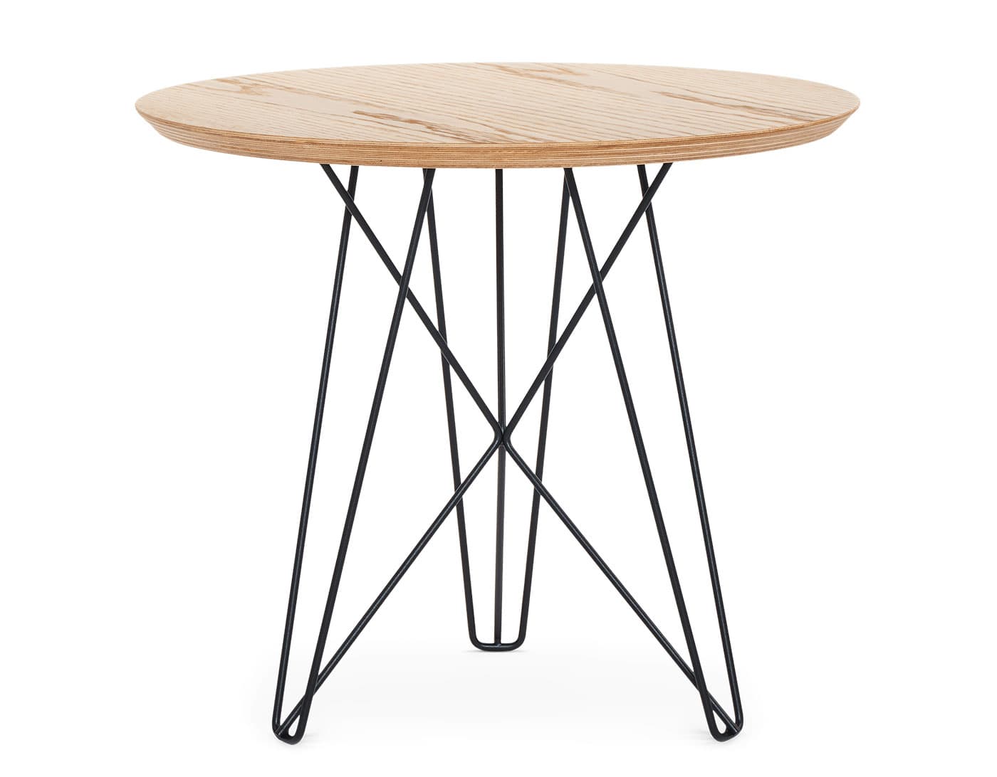 IJhorst Side Table / medium, 19.7" diameter - oak natural