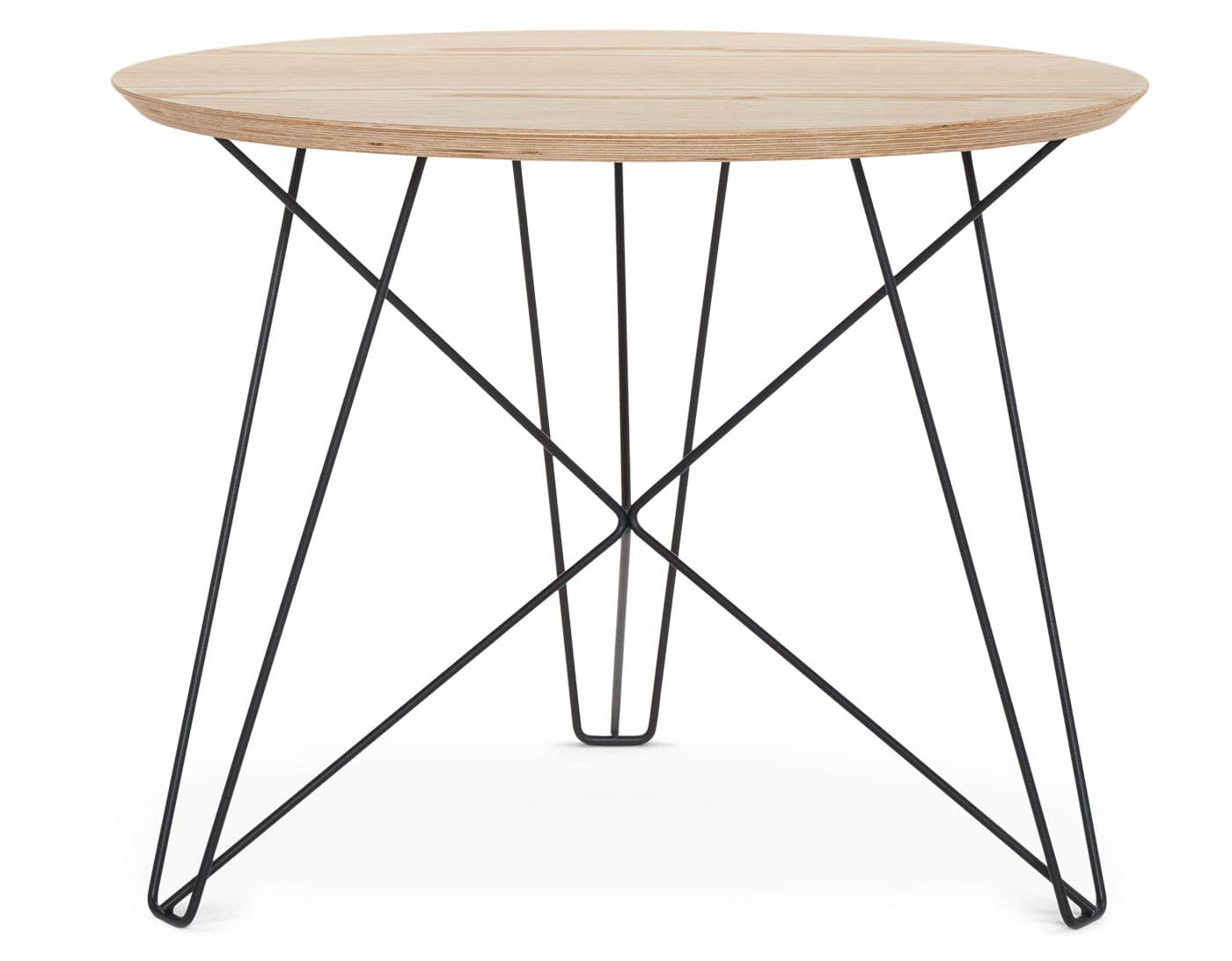 IJhorst Side Table / large, 23.6" diameter - oak natural