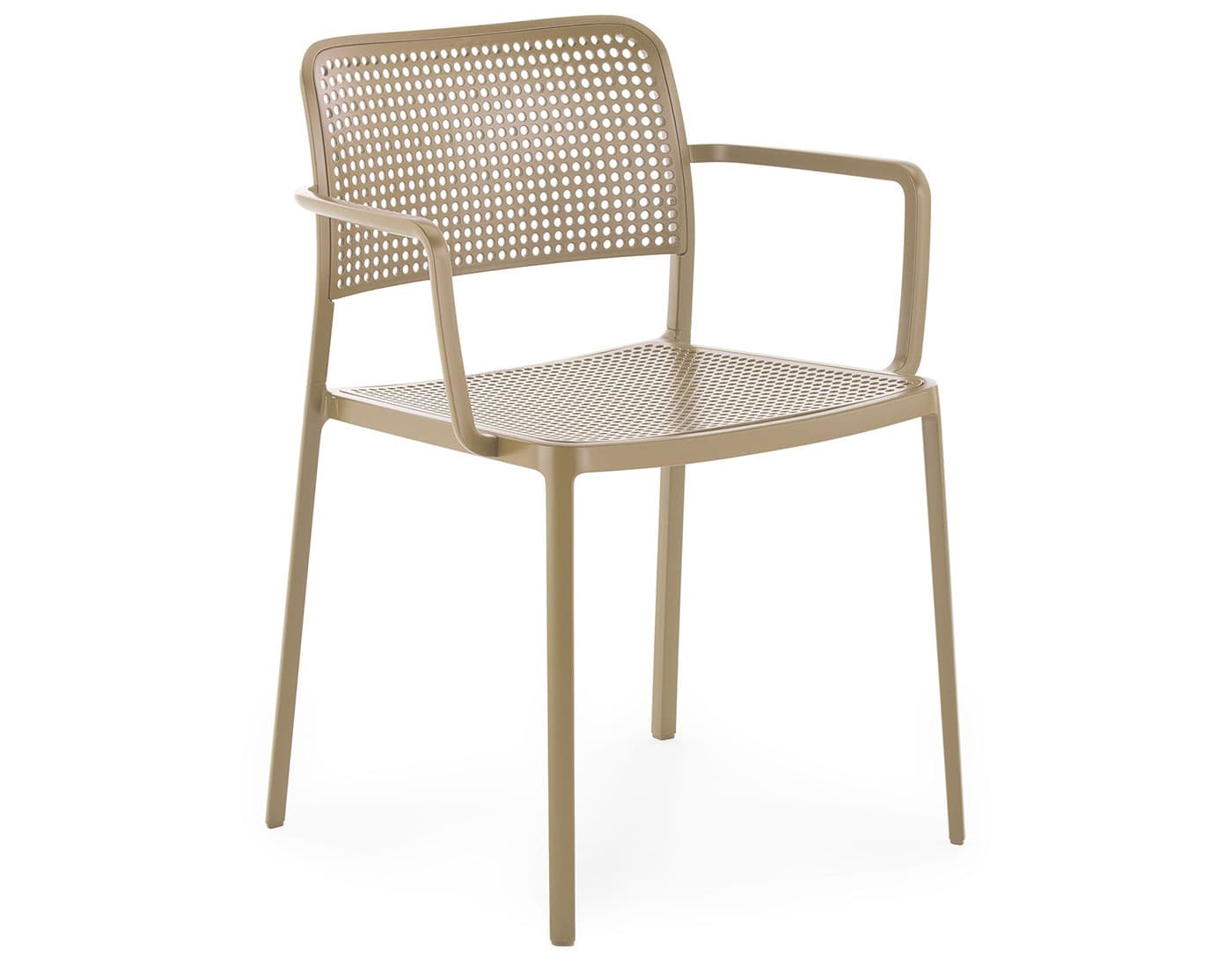 audrey armchair 2 pack / beige seat / beige frame