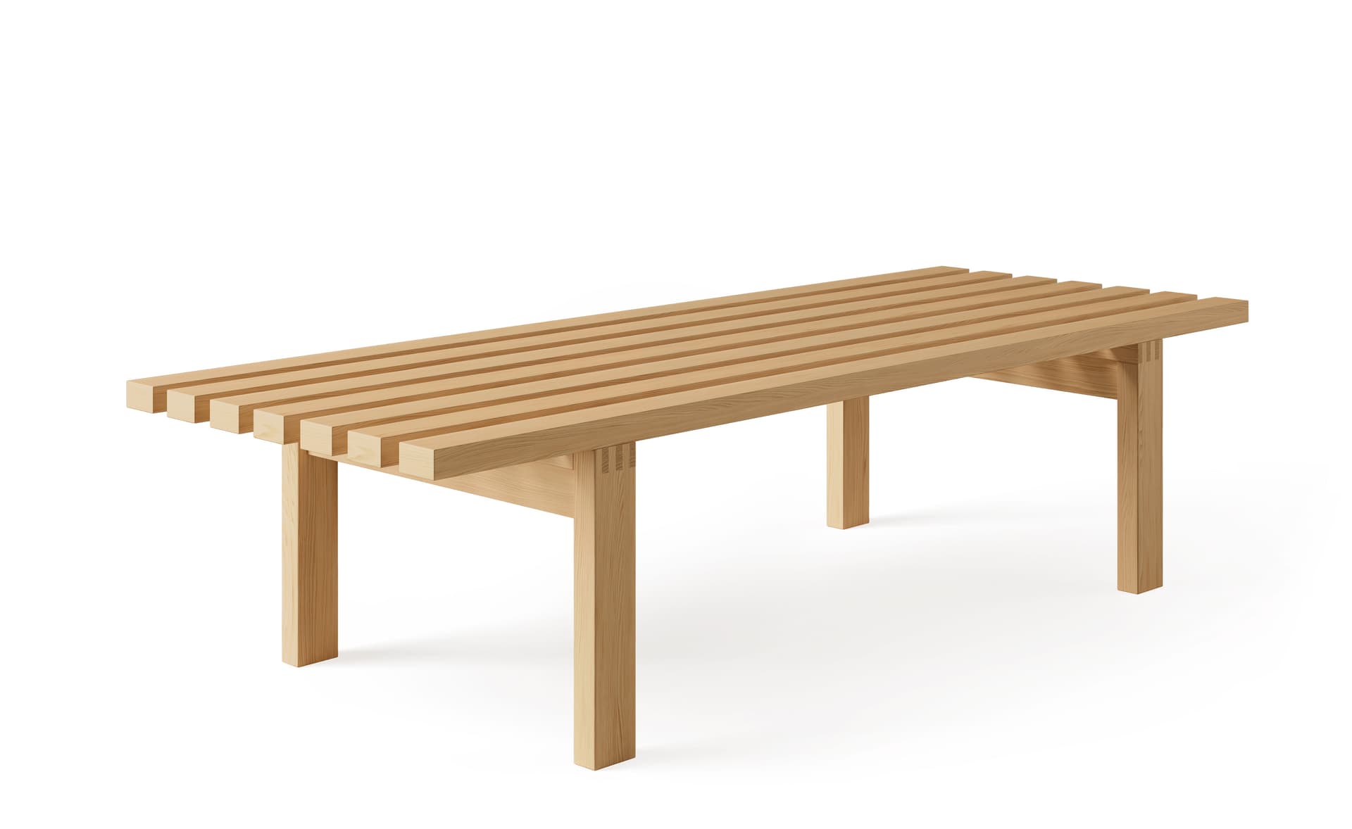 63" x 23.6" - ash, natural / no added cushion