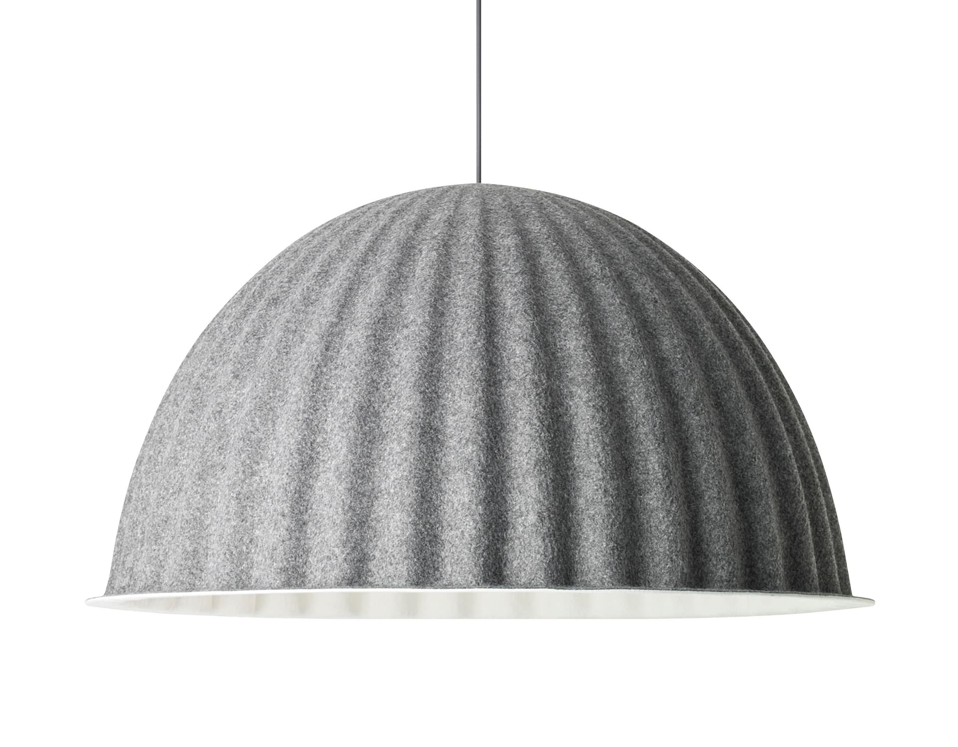 under the bell pendant lamp / Large - 32.25" Diameter / Grey