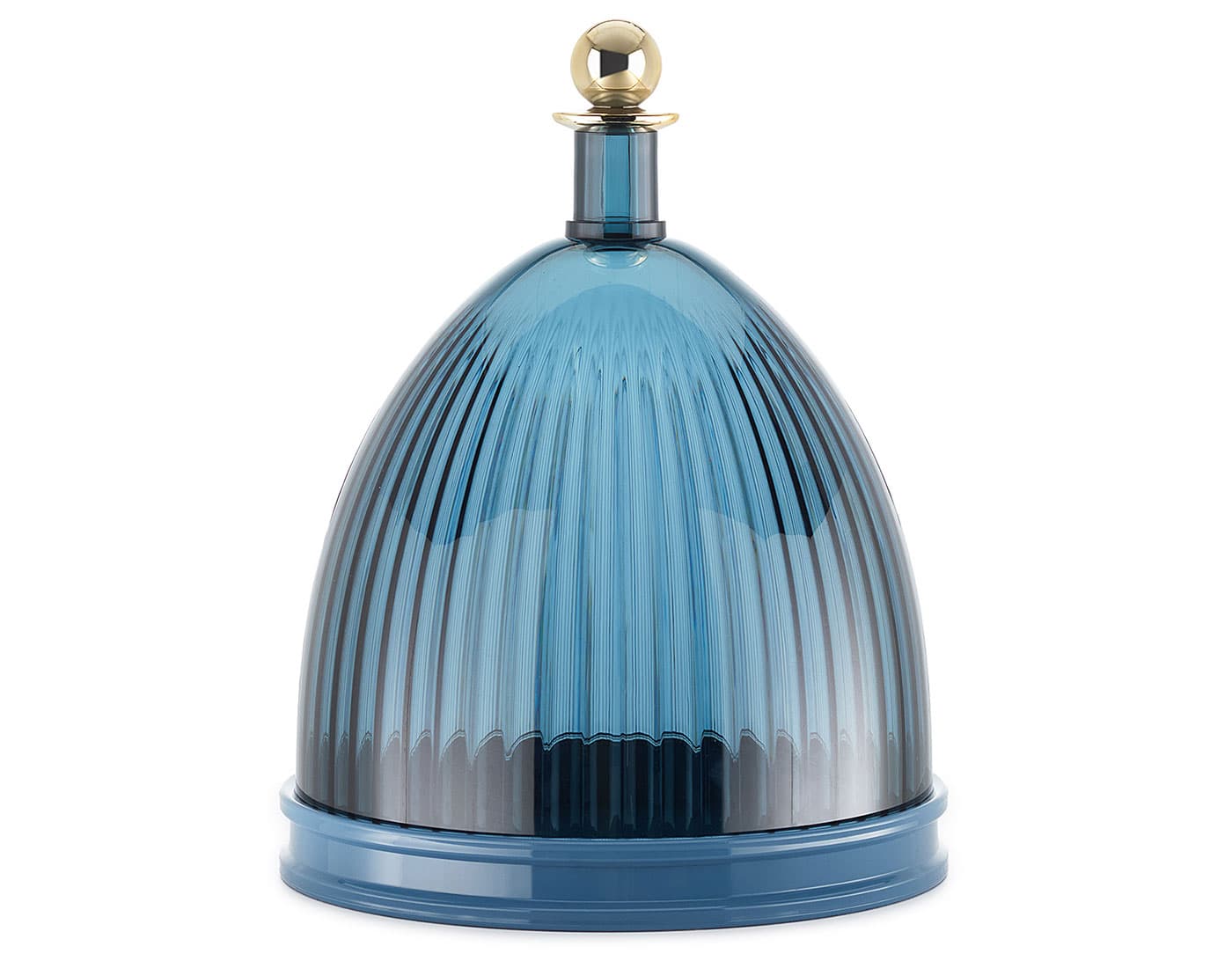 La Coupole / sky blue top / blue base