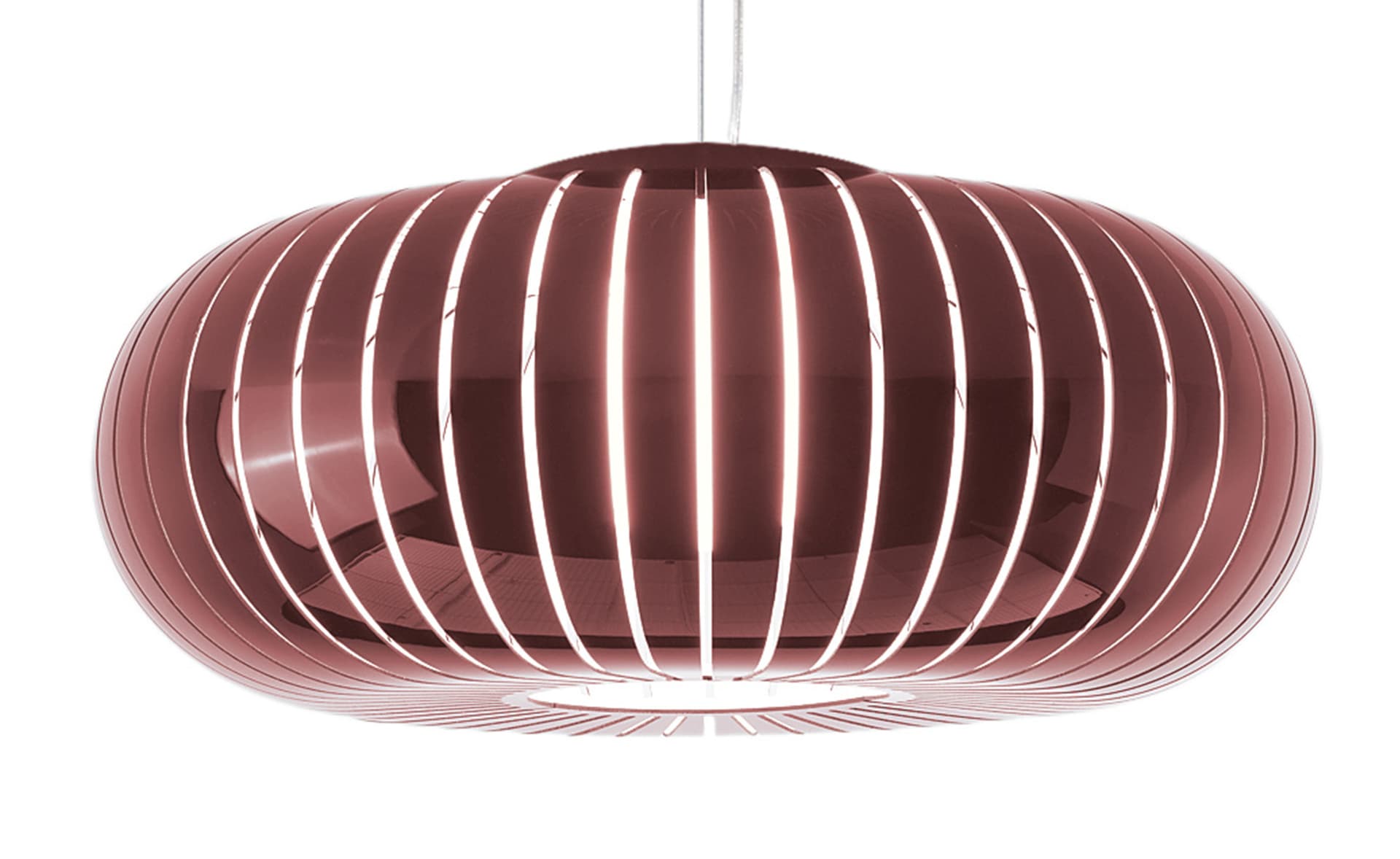 Teresa Pendant / burgundy