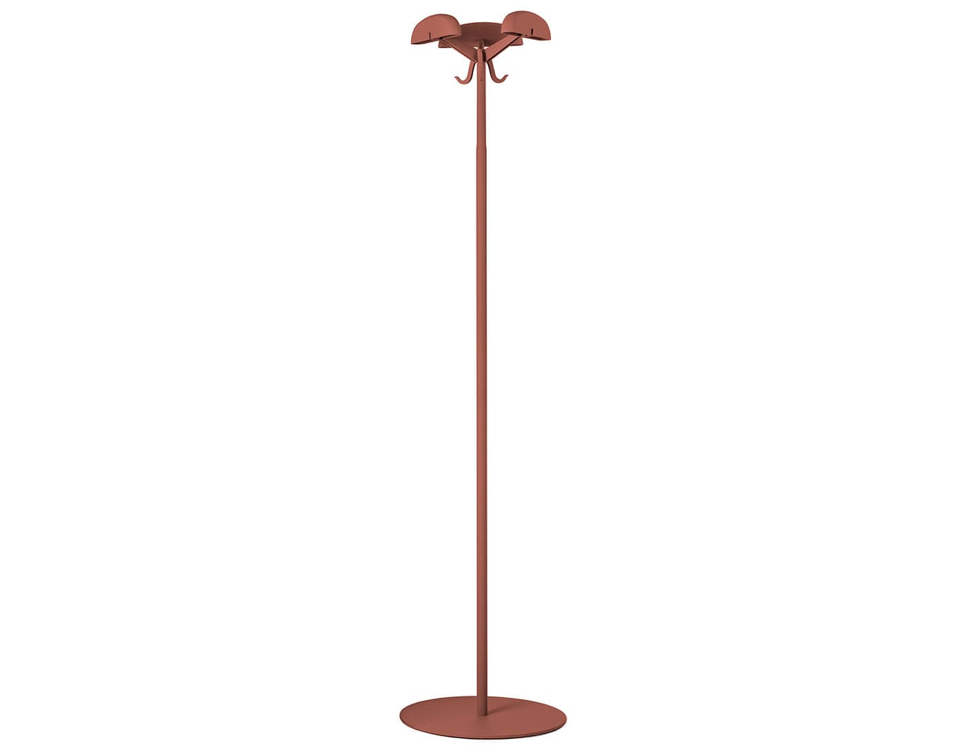alta tensione coat rack / matte burgundy