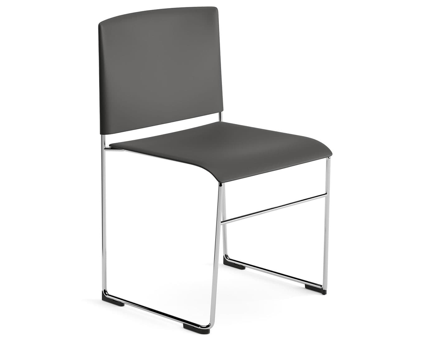 stacy stacking chair / PS00004 / chrome
