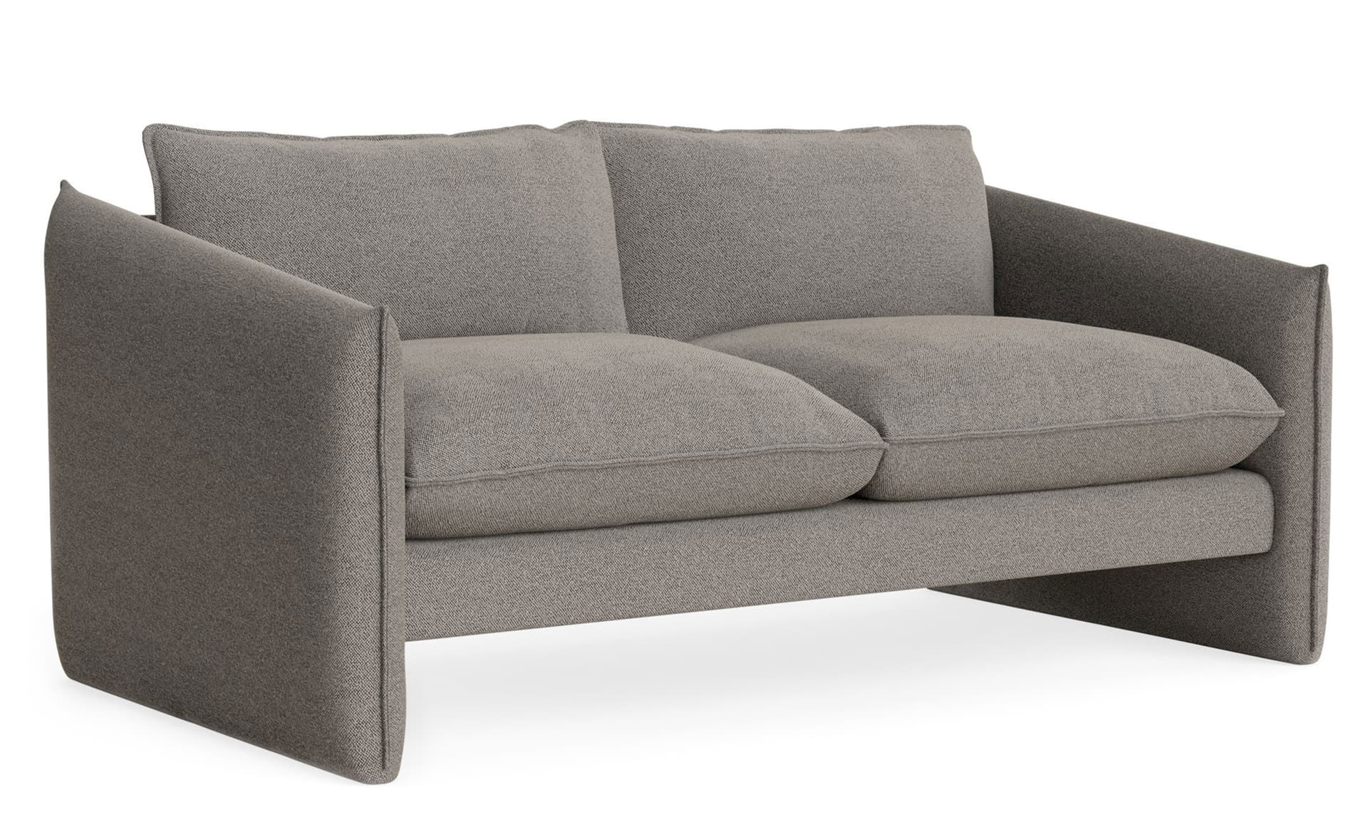 Softmore 74" Sofa / sanford - black