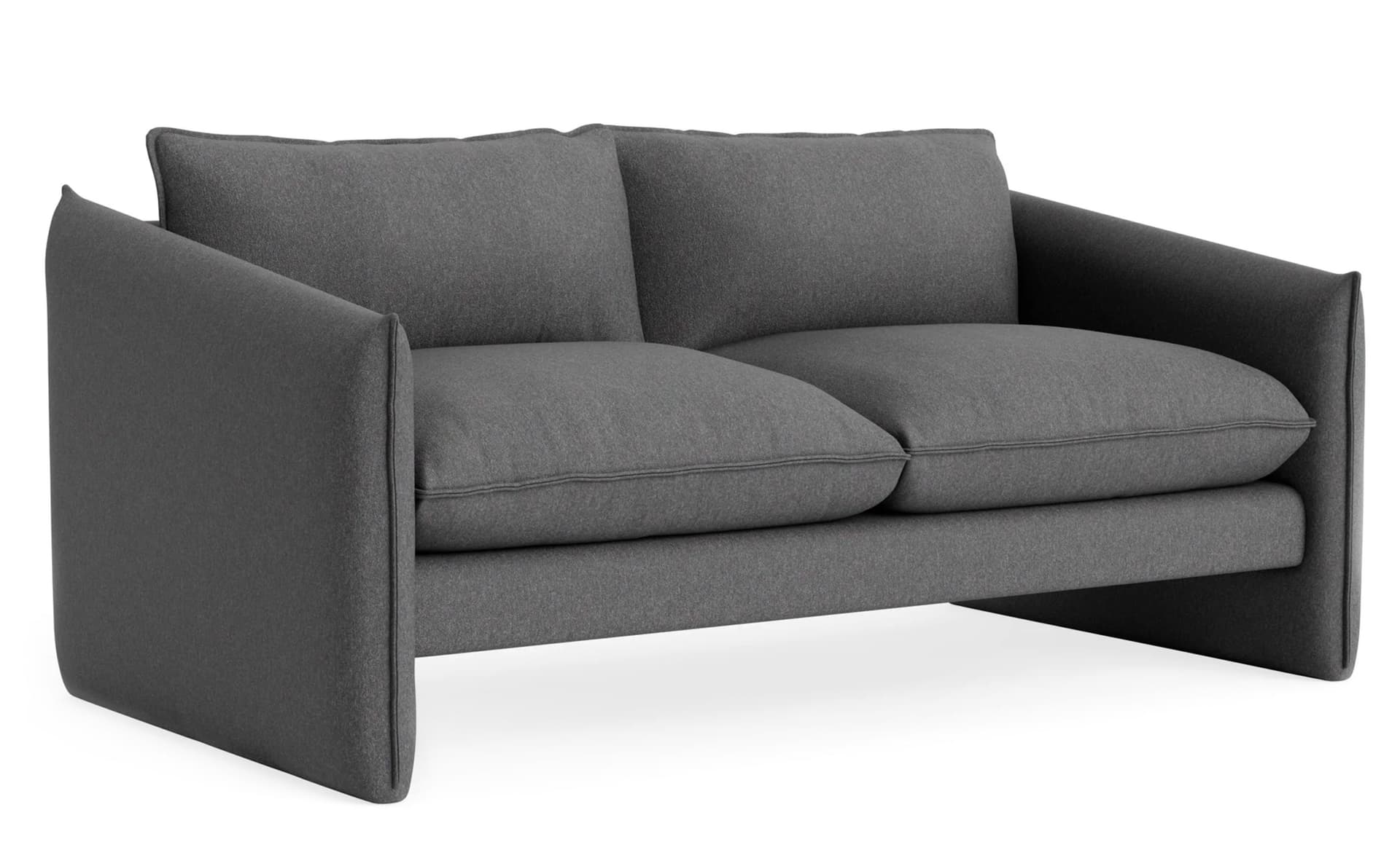 Softmore 74" Sofa / gabro - grey