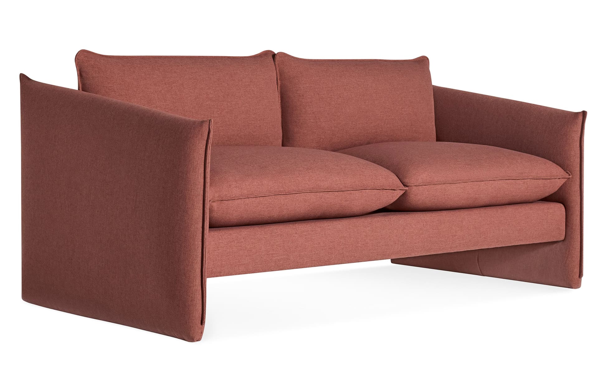 Softmore 74" Sofa / maharam mode - caramelized