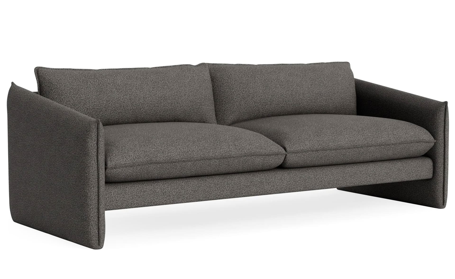 Softmore 96" Sofa / kelso - charcoal