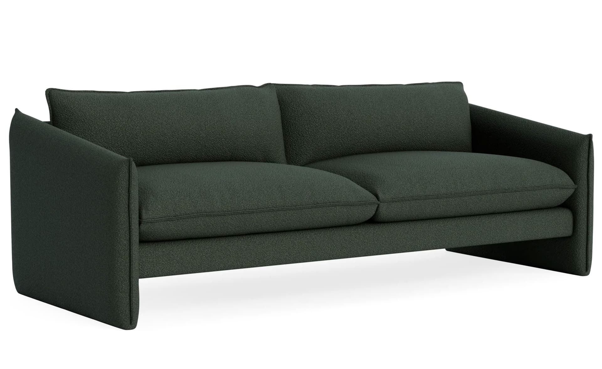 Softmore 96" Sofa / vos - evergreen