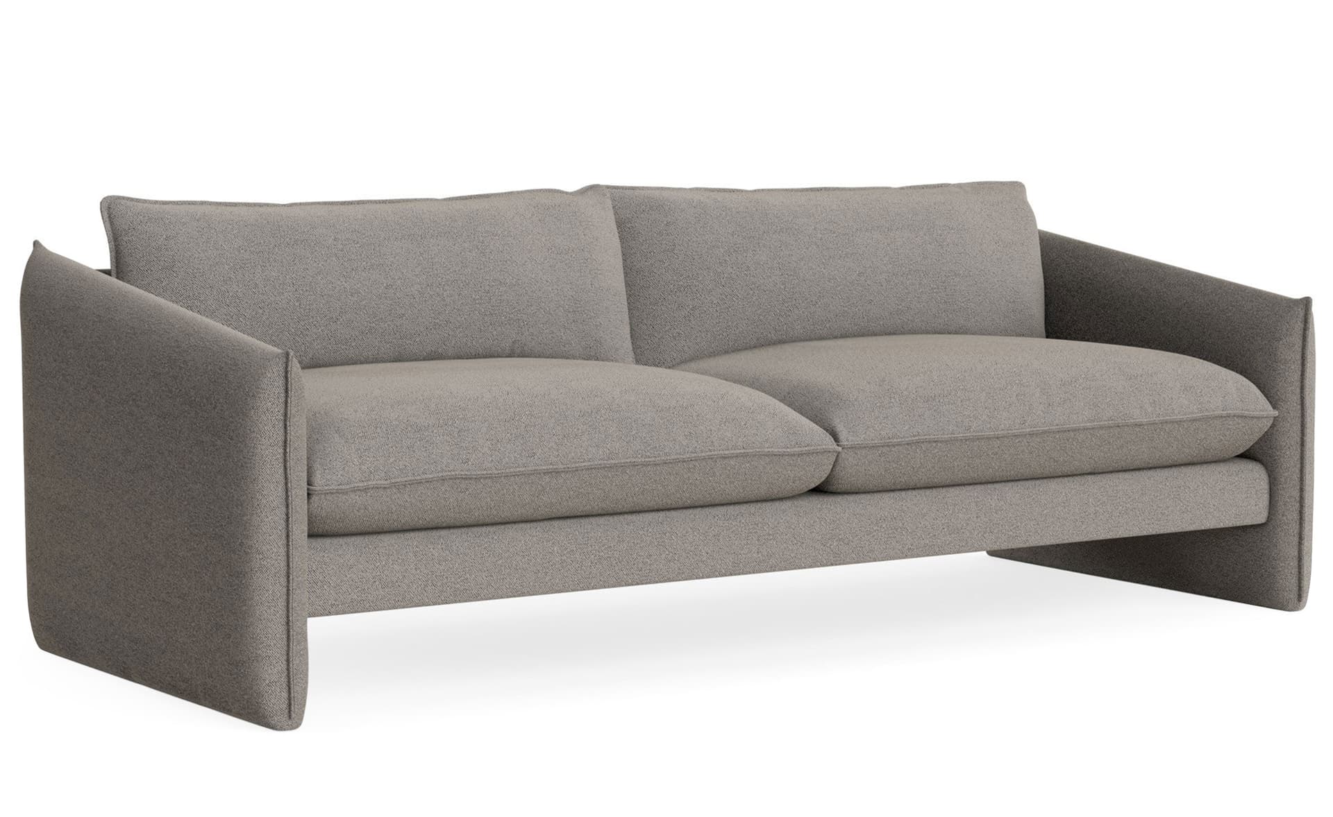 Softmore 96" Sofa / sanford - black