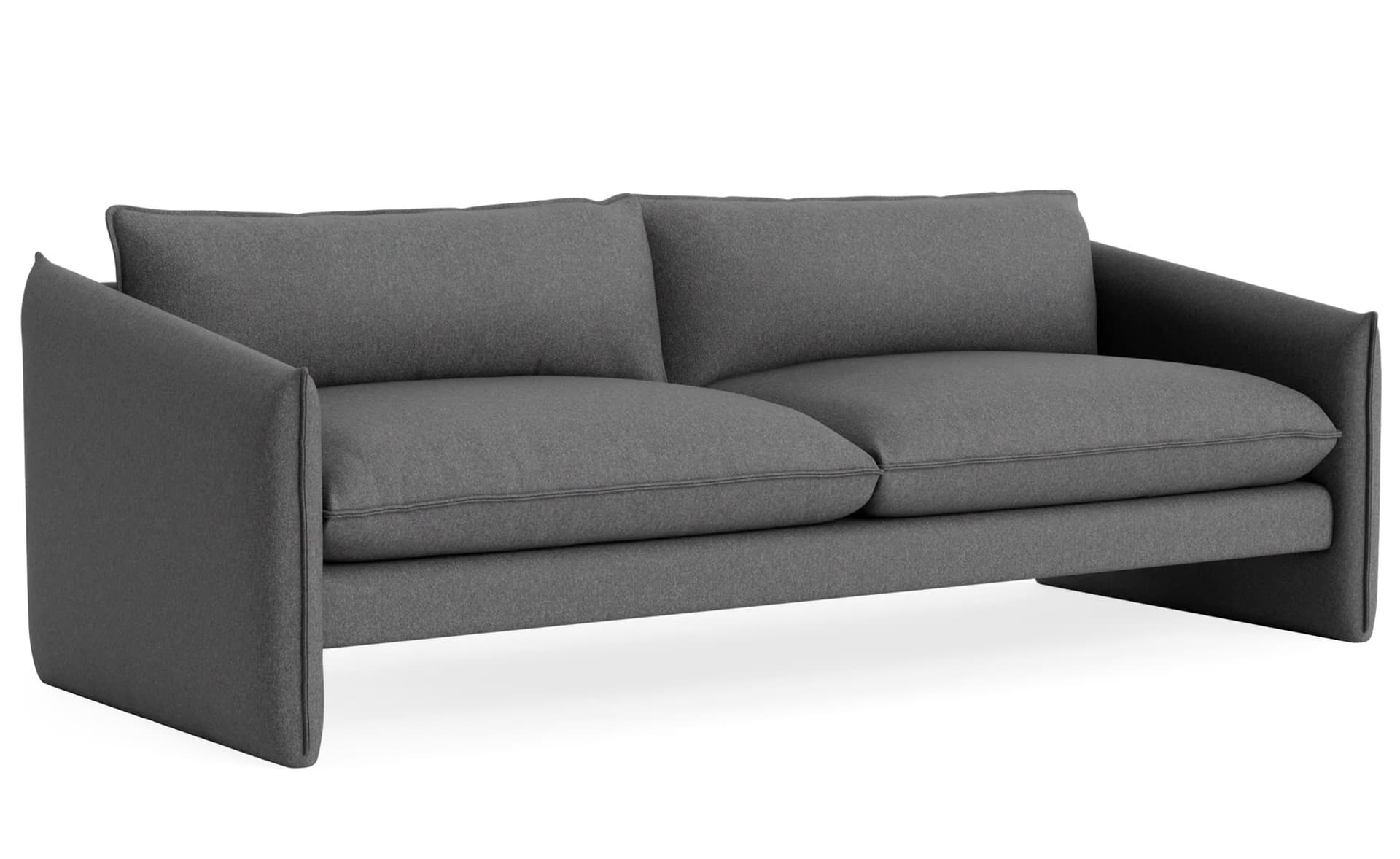 Softmore 96" Sofa / gabro - grey