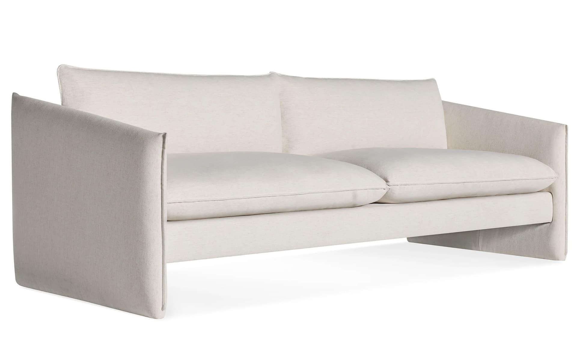 Softmore 96" Sofa / sylvan - bone