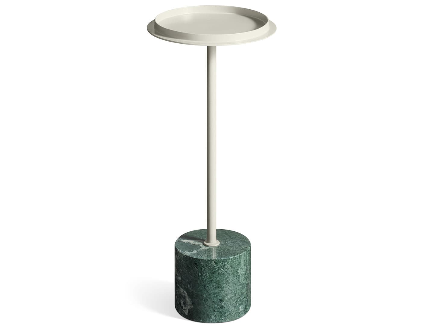 Chit Chat Cocktail Table / putty / green marble