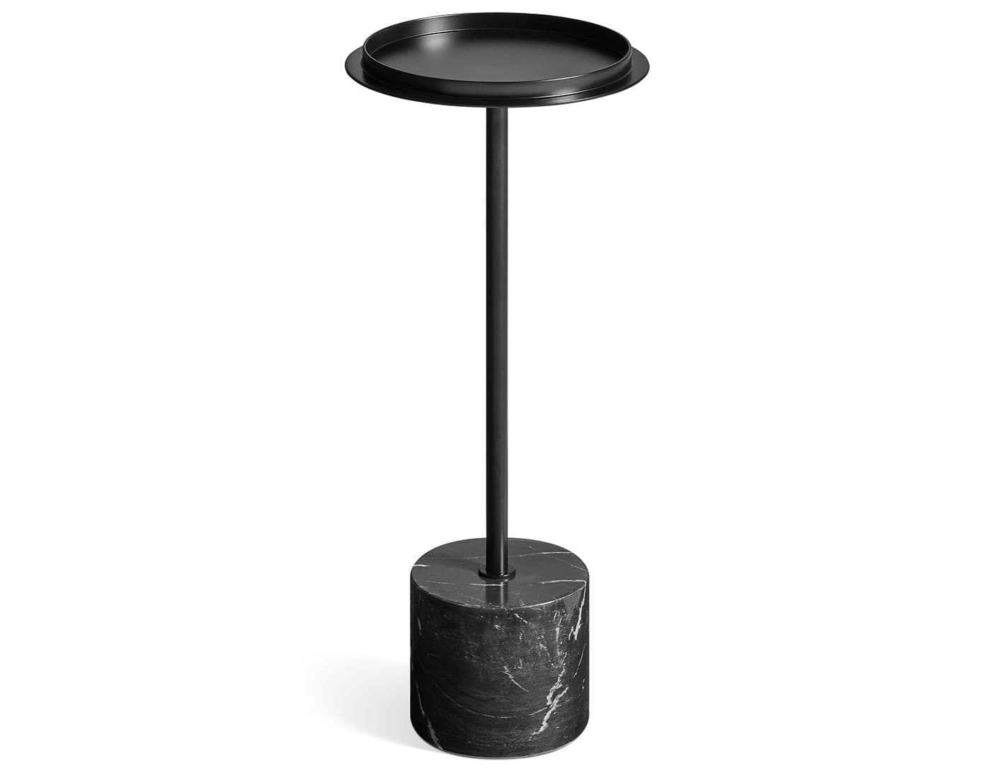 Chit Chat Cocktail Table / black / black marble
