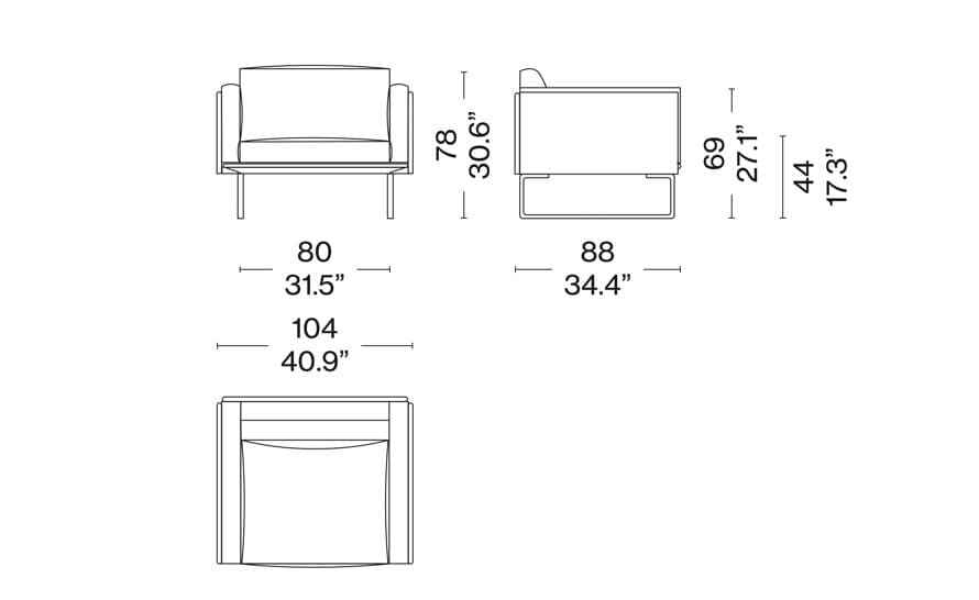 8 Armchair