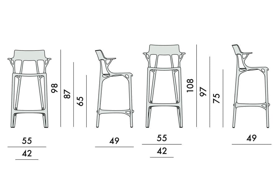 a.i. stool recycled