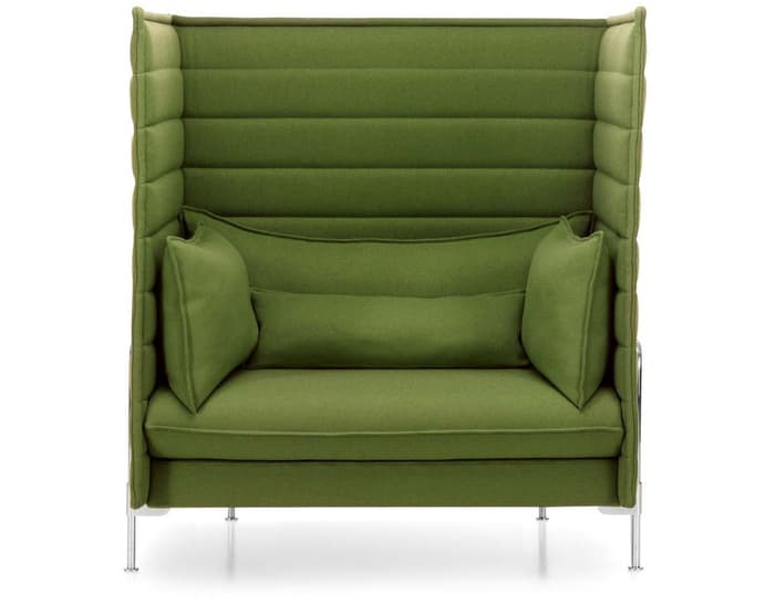 alcove highback love seat