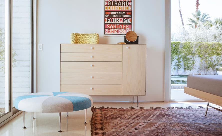 alexander girard&reg; color wheel ottoman