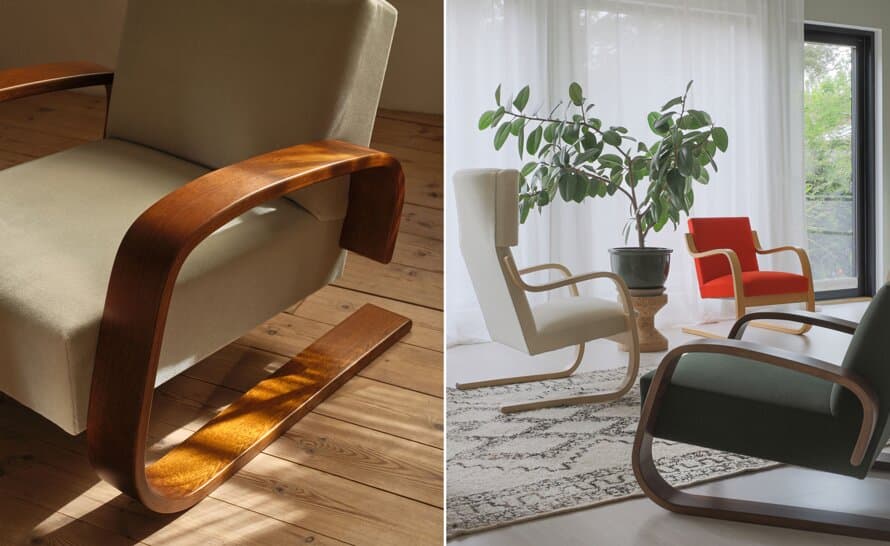 alvar aalto armchair 400 tank chair