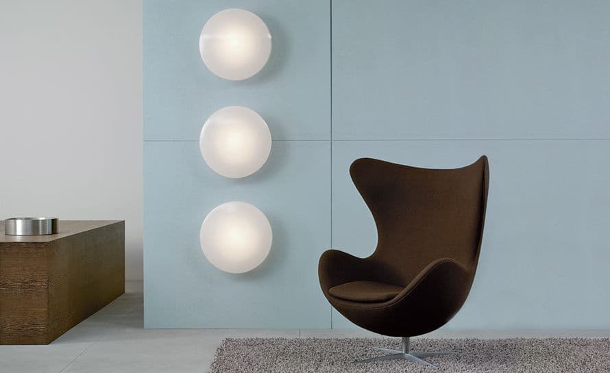 arne jacobsen eklipta wall/ceiling light – thumbnail image #3