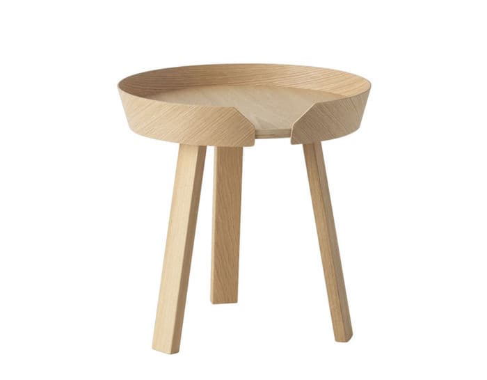 around coffee table