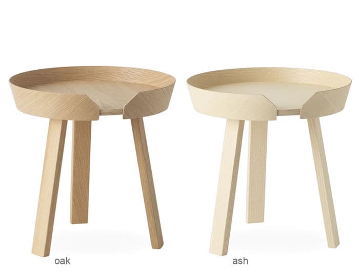 around coffee table