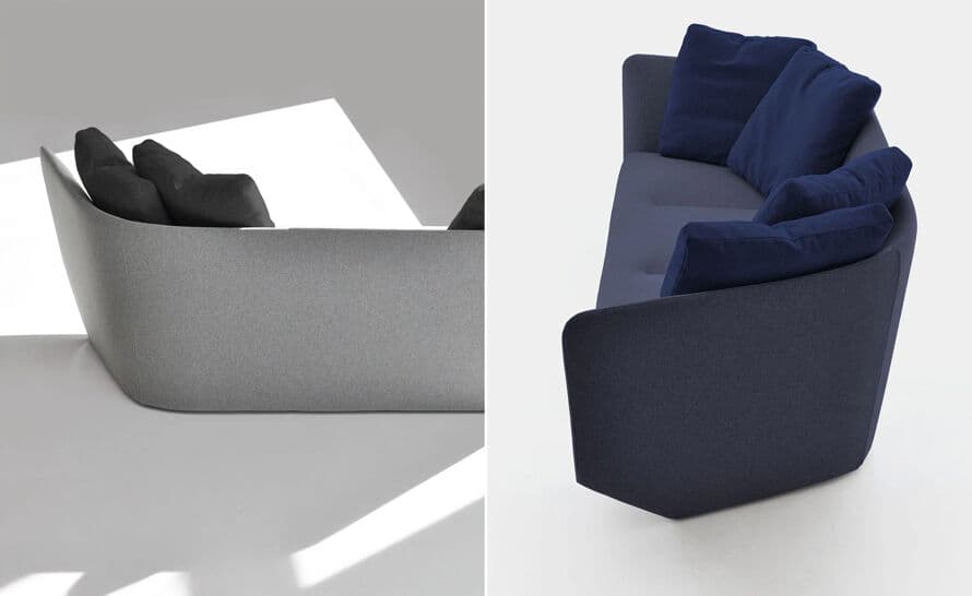 aura sectional sofa