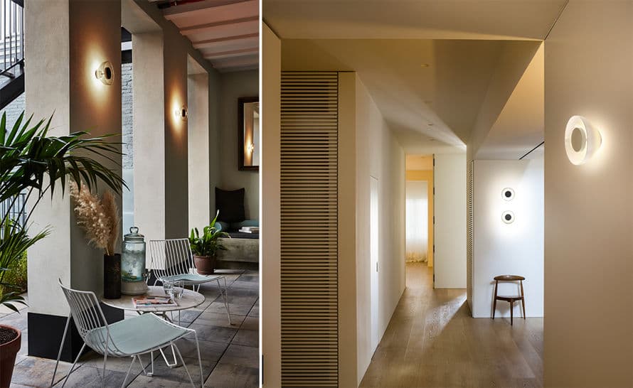 aura wall/ceiling lamp