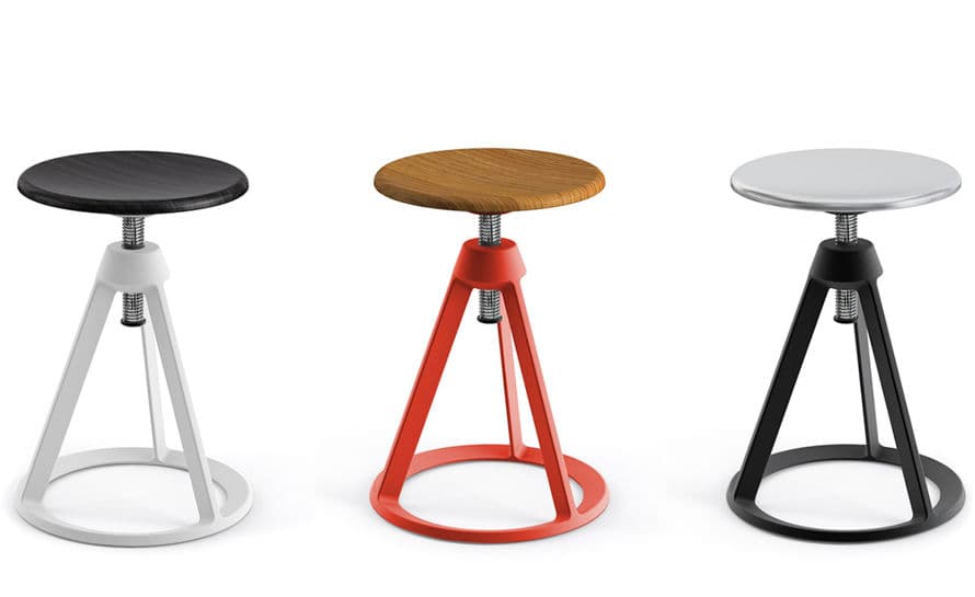barber & osgerby piton adjustable stool