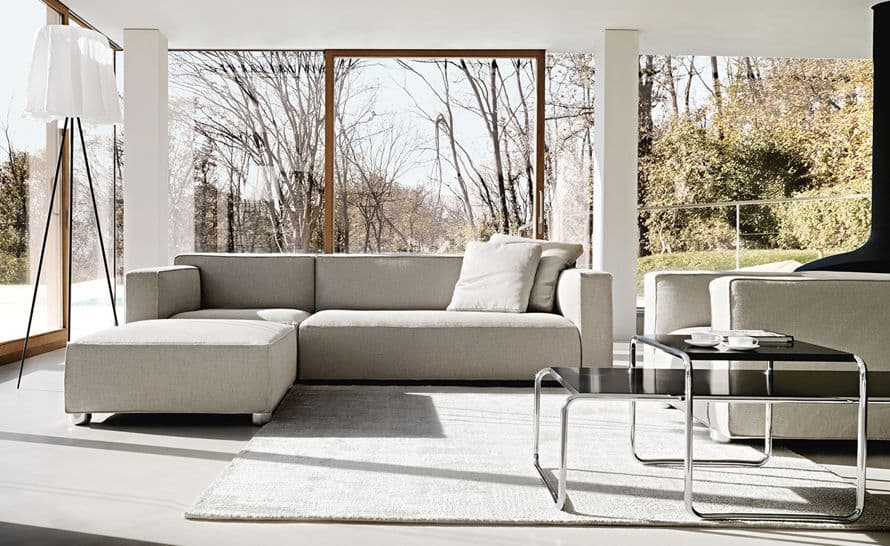 barber osgerby asymmetric sofa