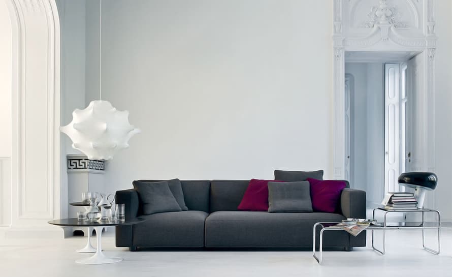 barber osgerby asymmetric sofa