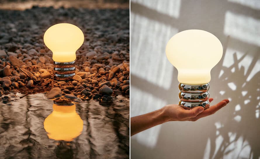B.Bulb Portable Table Lamp