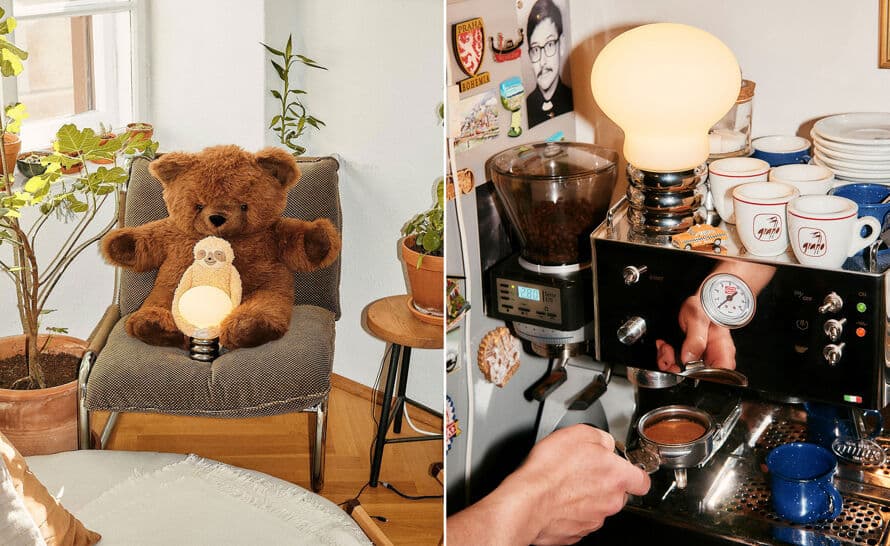 B.Bulb Portable Table Lamp