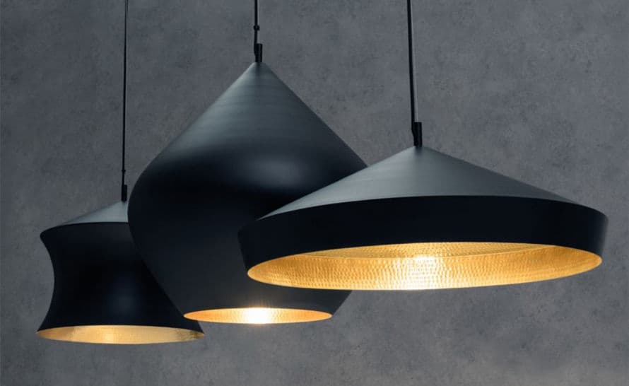 beat waist led suspension lamp