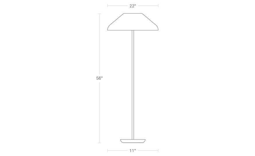 beau floor lamp
