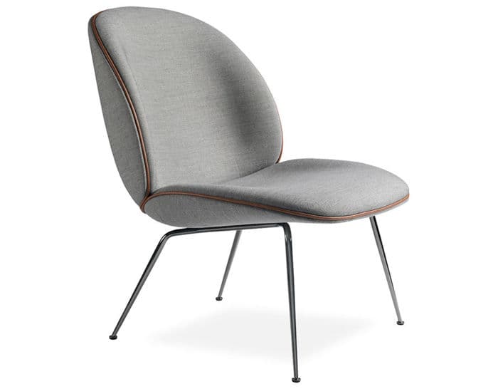 beetle lounge chair with conic base