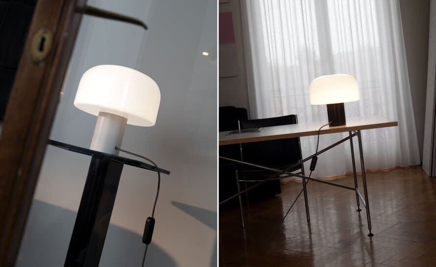 Bellhop Glass Table Lamp