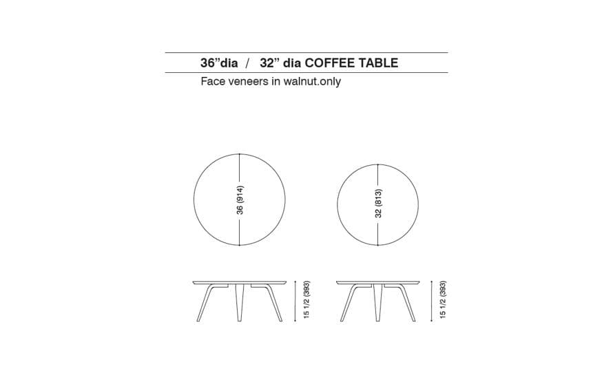 cherner coffee table